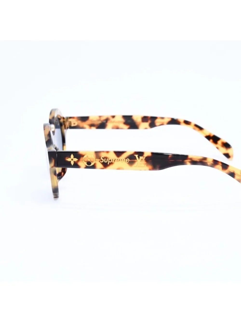 Louis Vuitton Supreme Downtown Sunglasses Tortoiseshell Eyewear